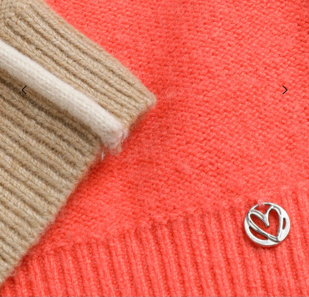 Marie Mero two tone jumper