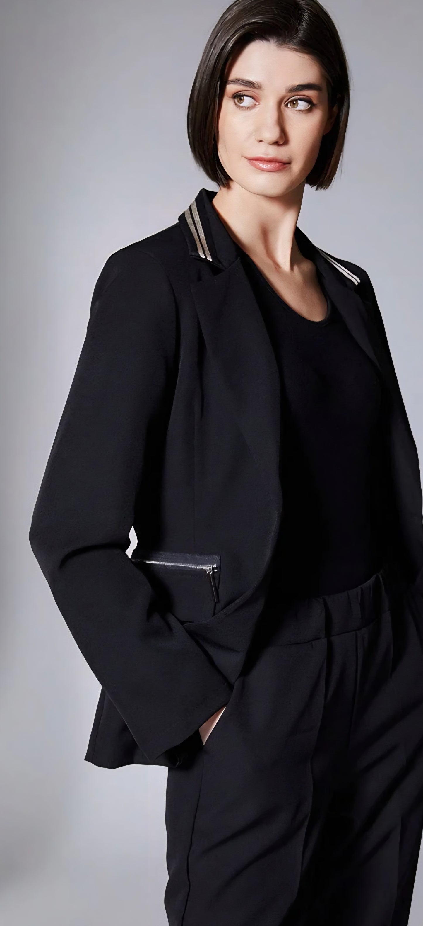 Peruzzi Stripe trim Blazer