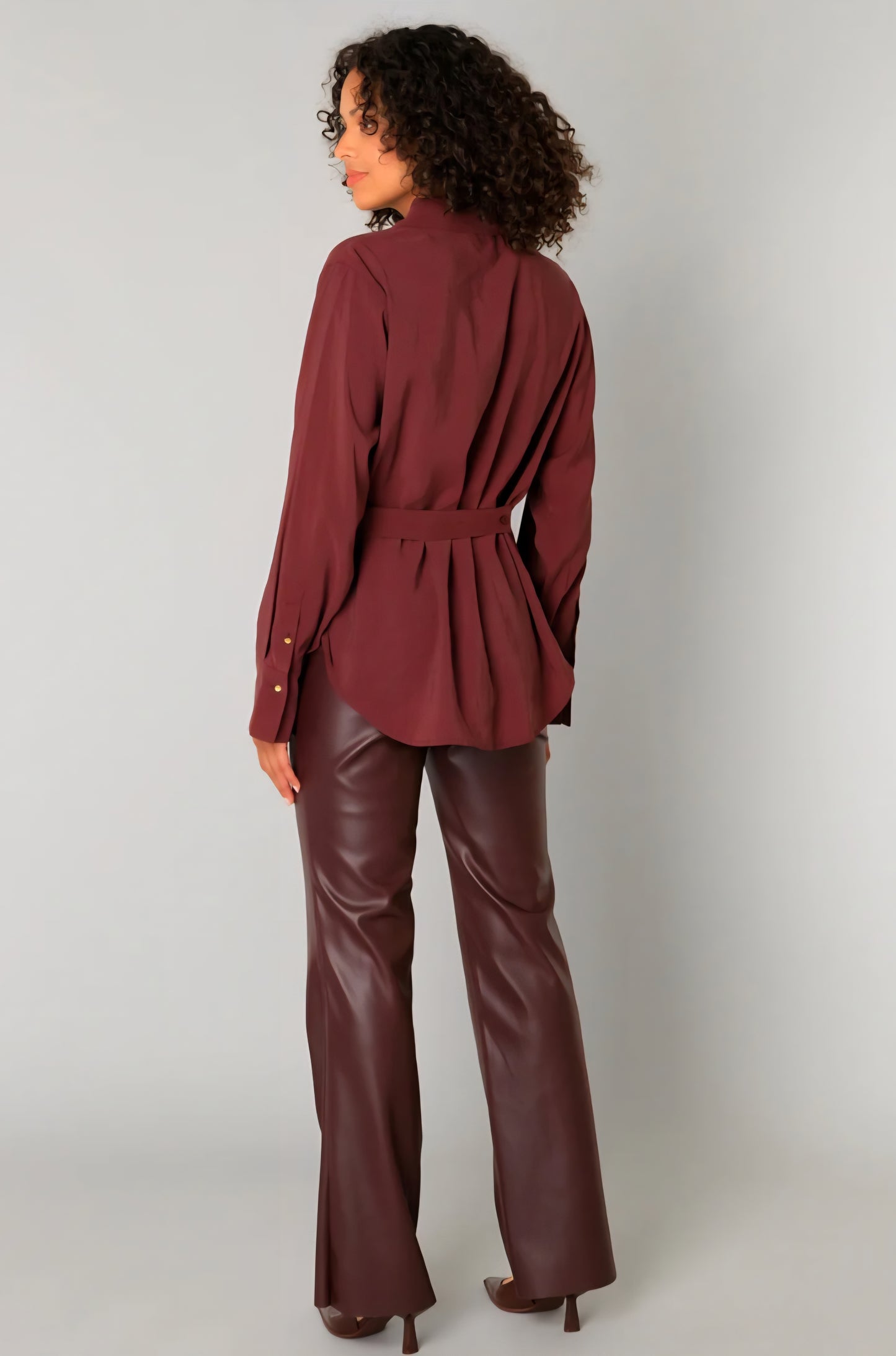 Yest Merlot Blouse