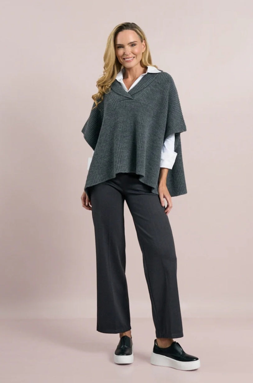 Deck Grey knit Gilet