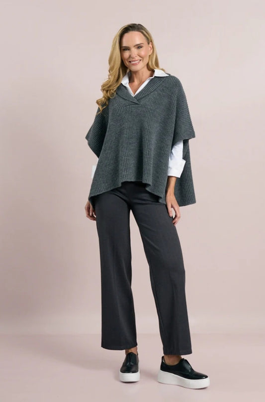 Deck Grey knit Gilet