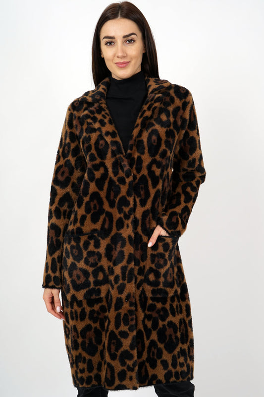MXO Leopard Coatigan