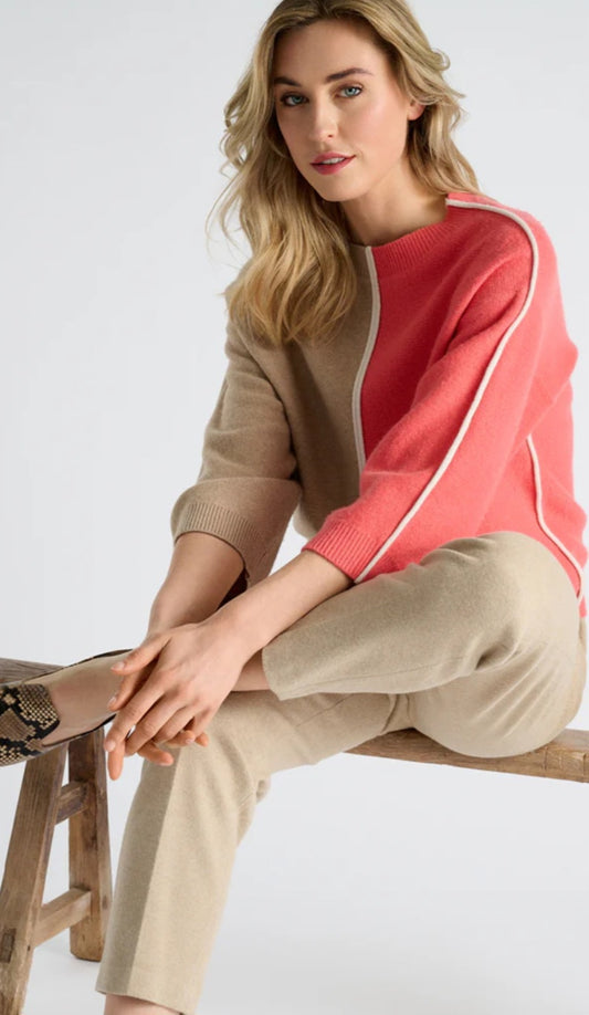 Marie Mero two tone jumper