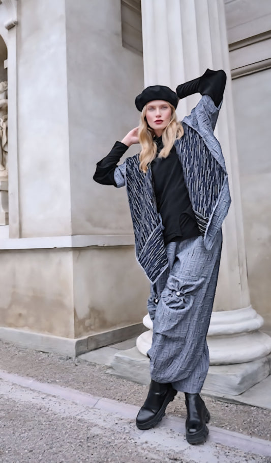 Noen Grey & Black Jacket
