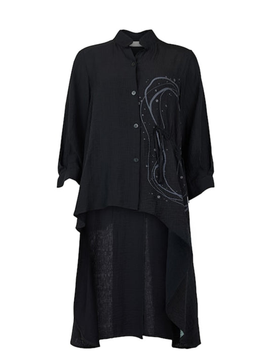 Noen Grey Swirl Shirt